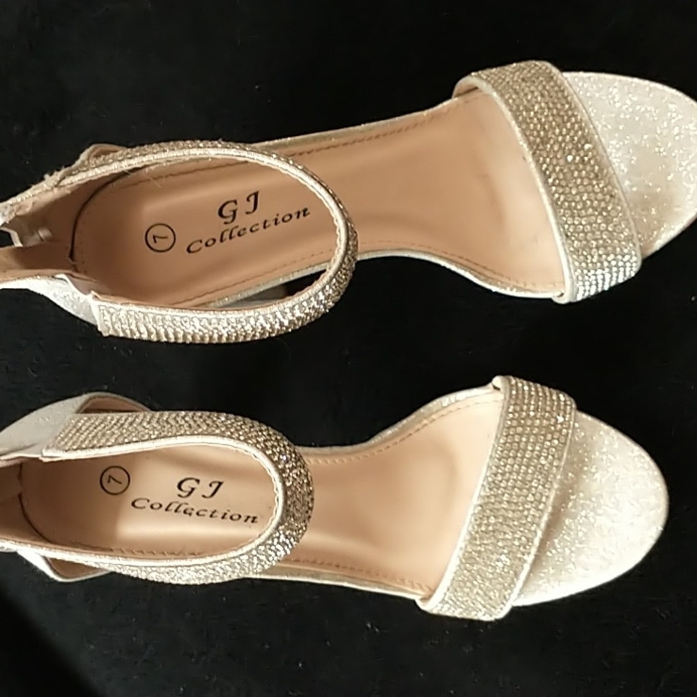 Glitter heels